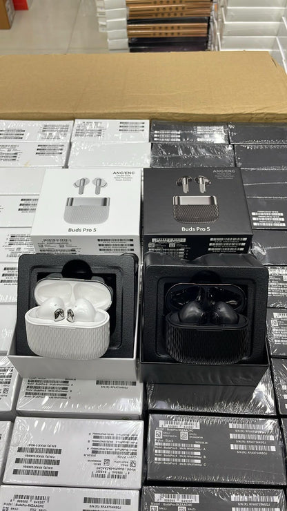 Buds Pro 5 Wireless Bluetooth Earbuds ANC ENC Touch Control Earphones Random Color