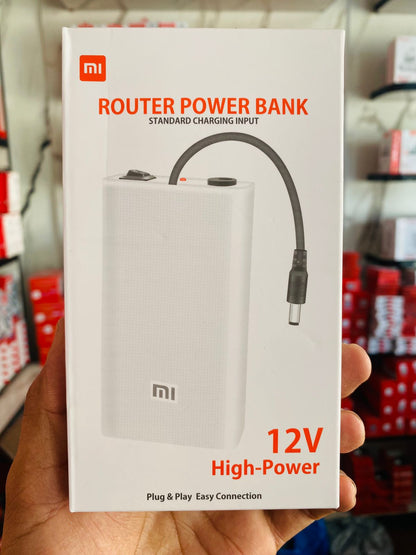 Xiaomi Mi 20000Mah 12V Router Power Bank – Mini UPS Battery Backup for Wi-Fi Routers