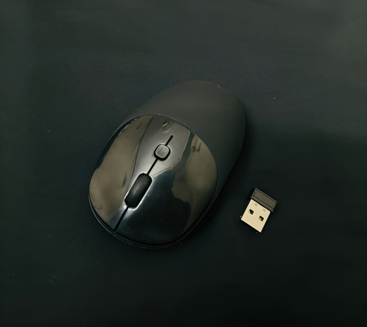 Computer / Laptop Mouse COBY Gel-Tech Anti-Stress Silicon Optical Wireless Mouse - (3-Button | Laser Optical | Wireless Range up to 9ft)
