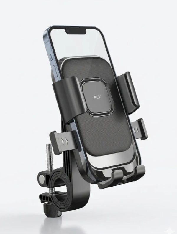 Bike Phone Holder Secure Stable Hands Free Riding With 360 Degree Adjustable Viewing